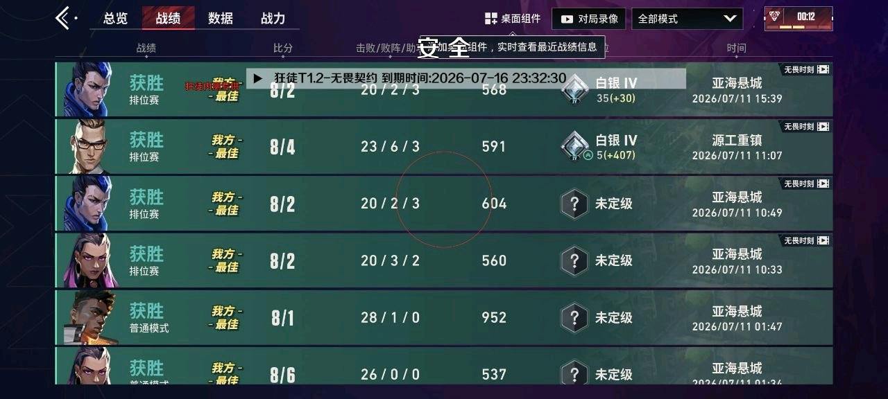 无畏契约狂徒直装 无畏契约狂徒直装